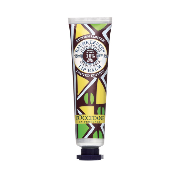Limited Edition Cocoa Flower Organic Shea Lip Balm EFT