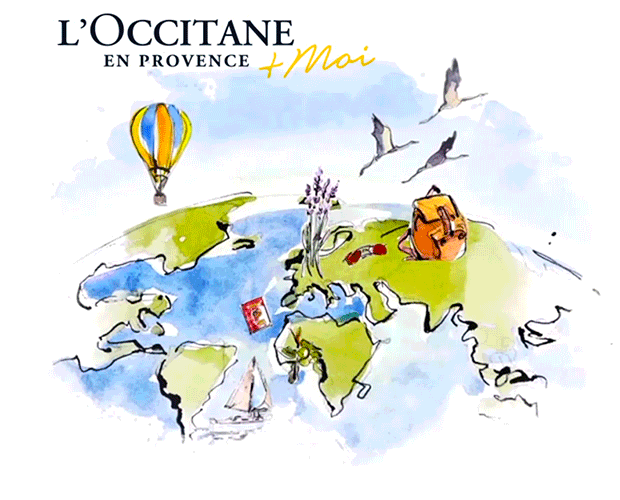 Montez à bord de notre montgolfière et rejoignez notre programme de fidélité L'OCCITANE +Moi