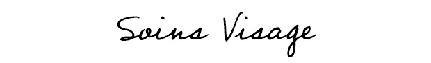 Soins Visage