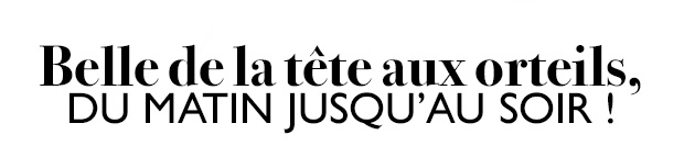 Belle de la tte aux orteils