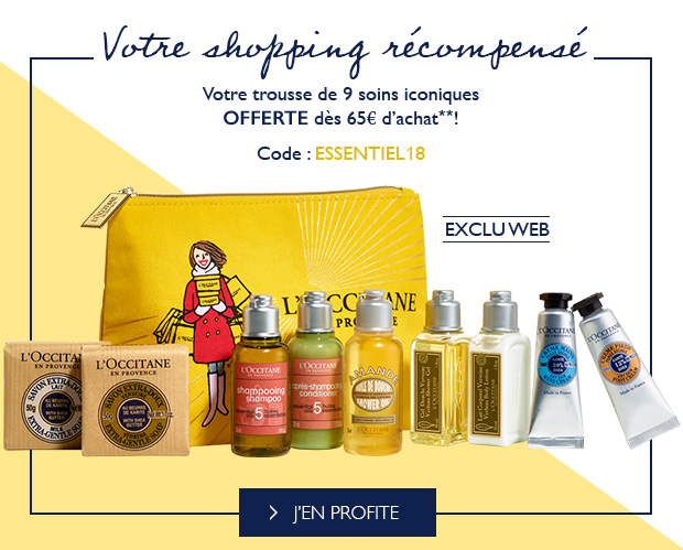 Vos essentiels offerts