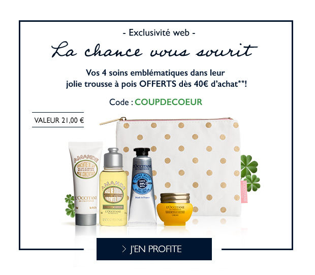 La chance vous sourit