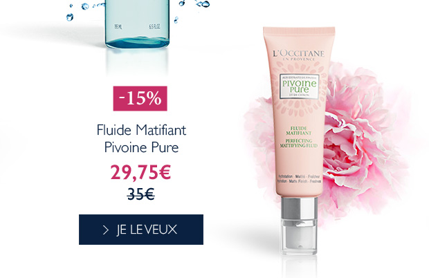 Fluide Matifiant Pivoine Pure