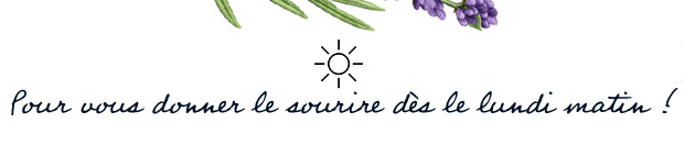 Pour vous donner le sourire ds le lundi matin !
