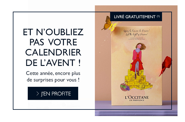 Votre Calendrier de l'Avent livr gratuitement