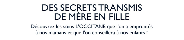 Des secrets transmis de mre en fille