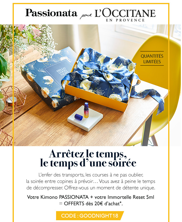 L'Occitane x Passionata