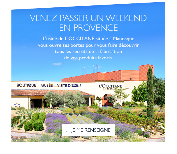 Venez passer un weekend en Provence