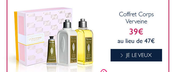 Coffret Corps Verveine