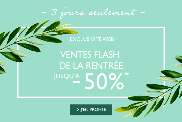 VENTES FLASH DE LA RENTRE