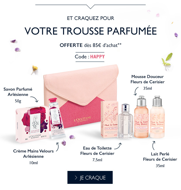  Votre Trousse Parfume offerte**