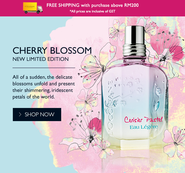 New Limited Edition Cherry Blossom