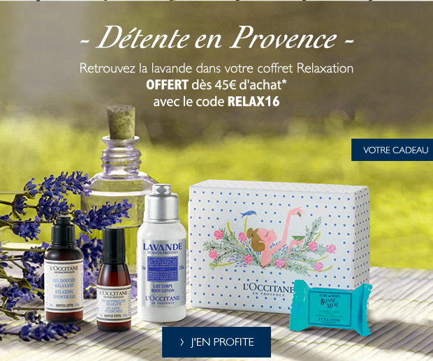 Votre Box Dtente OFFERTE