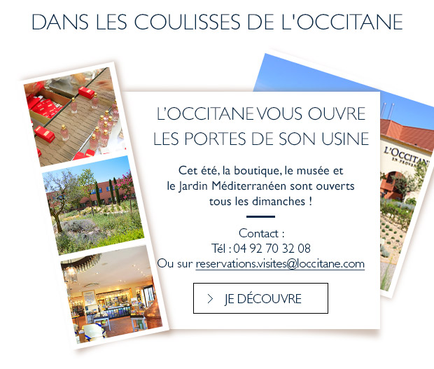 Les coulisses de l'Occitane