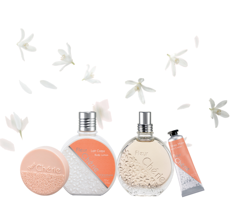 Bộ Fleur Chérie hương hoa Cam