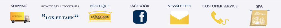 L'Occitane Site Footer