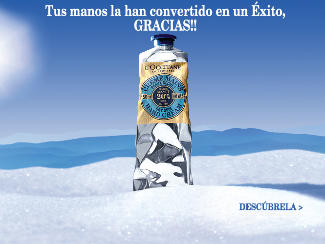 Tus manos la han convertido en un Exito, Gracias!