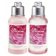 Pivoine Flora Shower Gel & Beauty Milk