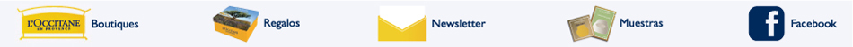 Boutiques,Regalos,Newsletter,Muestras,Facebook