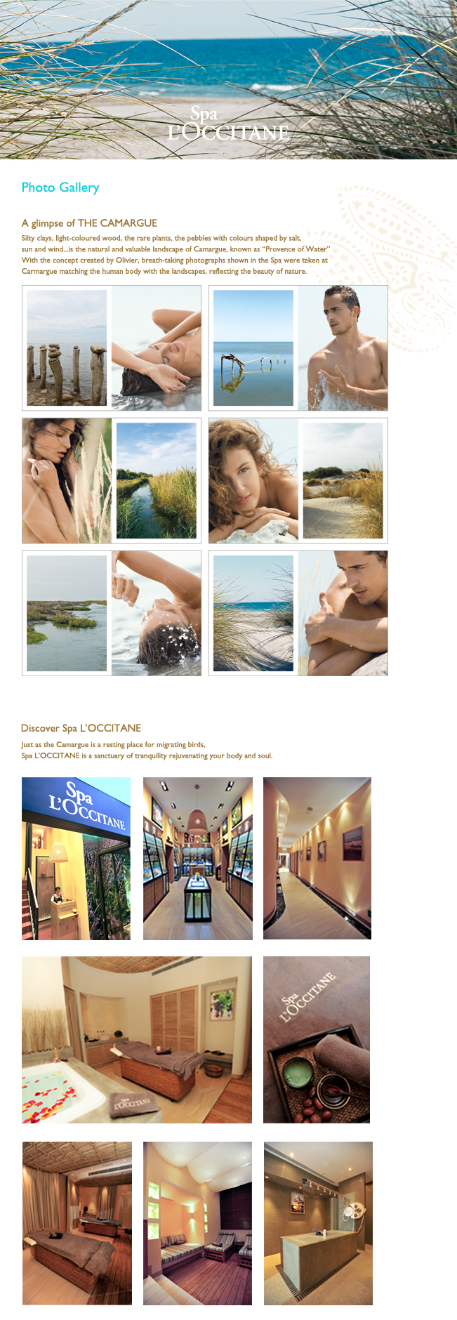 Spa L'OCCITANE Photo Gallery 2010 _Eng