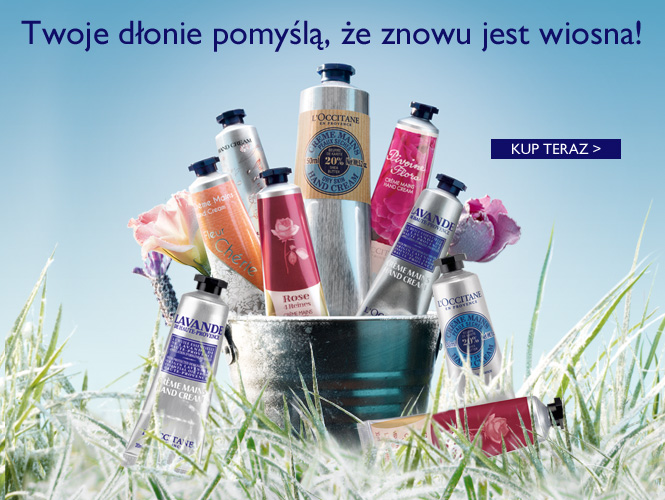 Twoje dłonie pomyślą że znowu jest wiosna