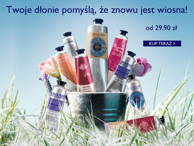 Twoje dłonie pomyślą że znowu jest wiosna