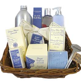 Panier Cadeau de Luxe Lavende