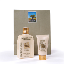 Olive Shower Gel & Hand Cream Set