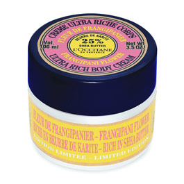 Shea Butter Ultra Rich Body Cream - Frangipani Flower 