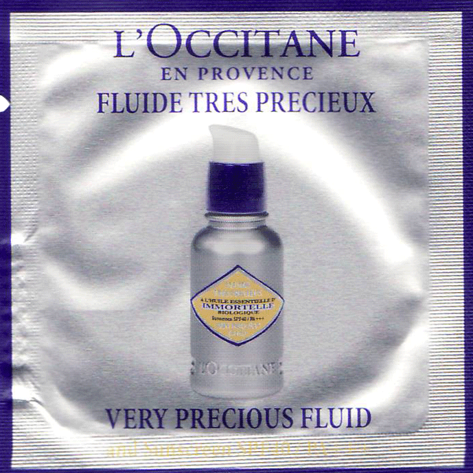 Sample Immortelle Very Precious Fluid SPF 40 