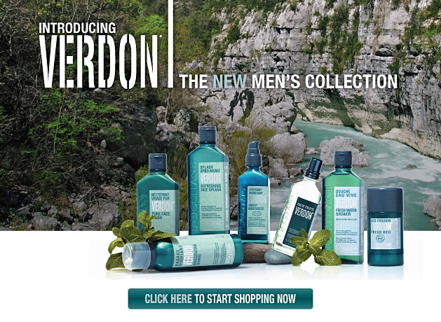 Discover Verdon. The NEW Range For Men. Click Here To Start Shopping Now.