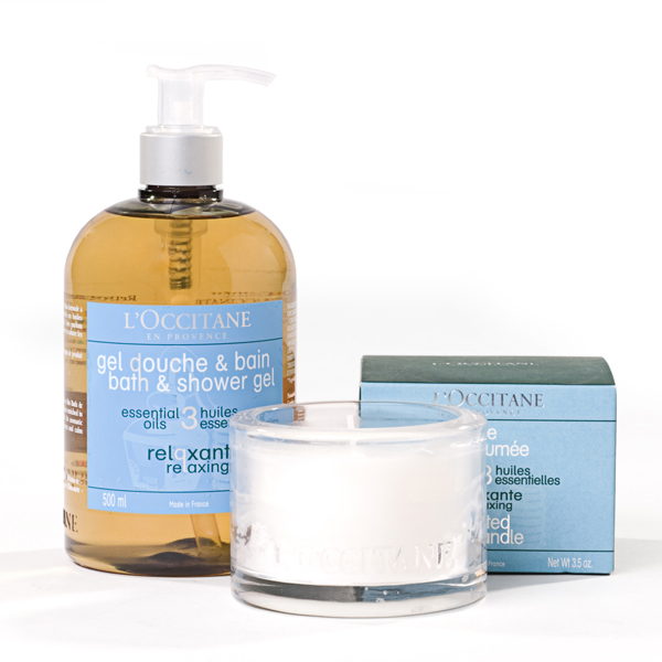 Relaxing Foaming Bath & Relaxing Scented Candle