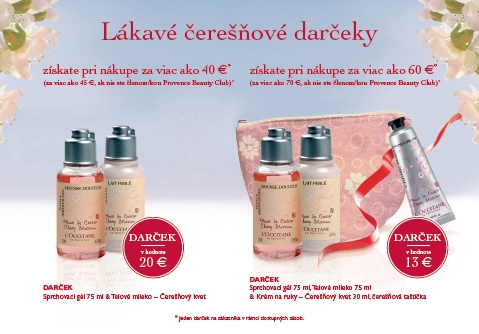 Lákavé čerešňové darčeky