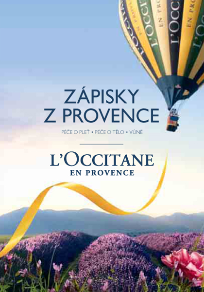Katalog 2012 | Zápisky z Provenece | Péče o pleť • Péče o tělo • Vůně