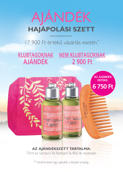 AJÁNDÉK Hajápolási Szett