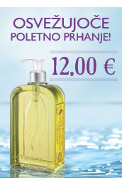 OSVEŽUJOČE POLETNO PRHANJE!