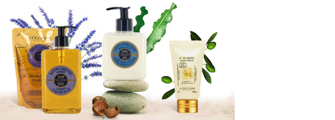 Soins des Mains & Savons Liquides