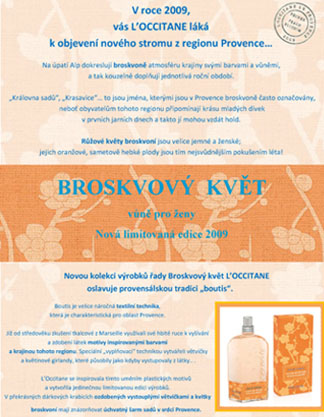 Tisková zpráva Broskvový květ