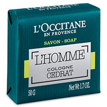 L'Homme Cologne Cedrat Soap 1.7 oz. L'Occitane