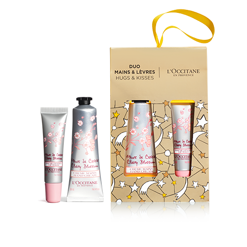 Cherry Blossom Holiday Hand & Lip Duo | Gift Set | L'Occitane