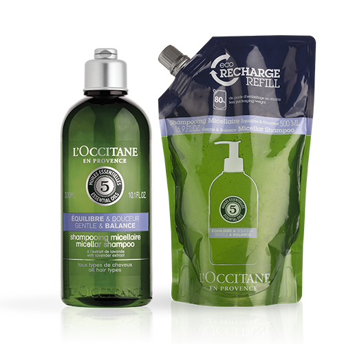 Gentle & Balance Micellar Shampoo Eco Duo