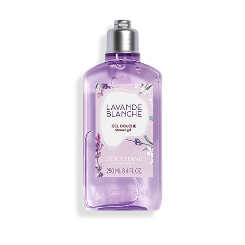 loccitane.com | White Lavender Shower Gel