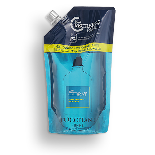 Cap Cedrat Shower Gel Body & Hair Eco-Refill