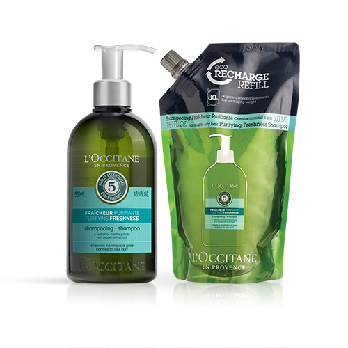 Duo Shampooing Fraicheur Purifiante - L'Occitane en Provence