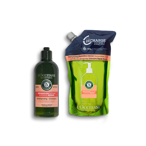 Duo Shampooing Réparation Intense Aromachologie - L'Occitane en Provence
