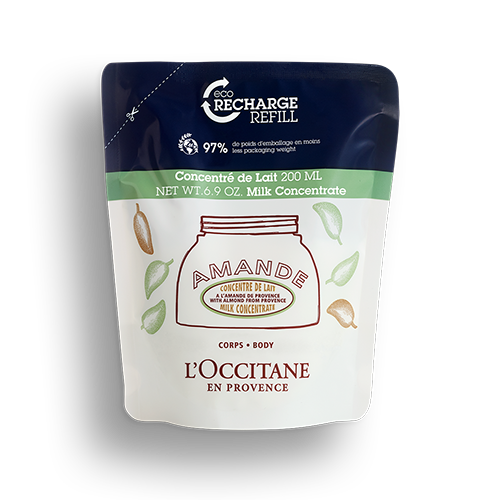 Eco-Recharge Concentré de Lait à l'amande de Provence - 200 ml - L'Occitane en Provence
