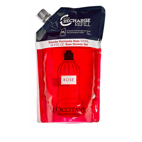 Eco-Recharge Douche Parfumée Rose - 500 ml - L'Occitane en Provence