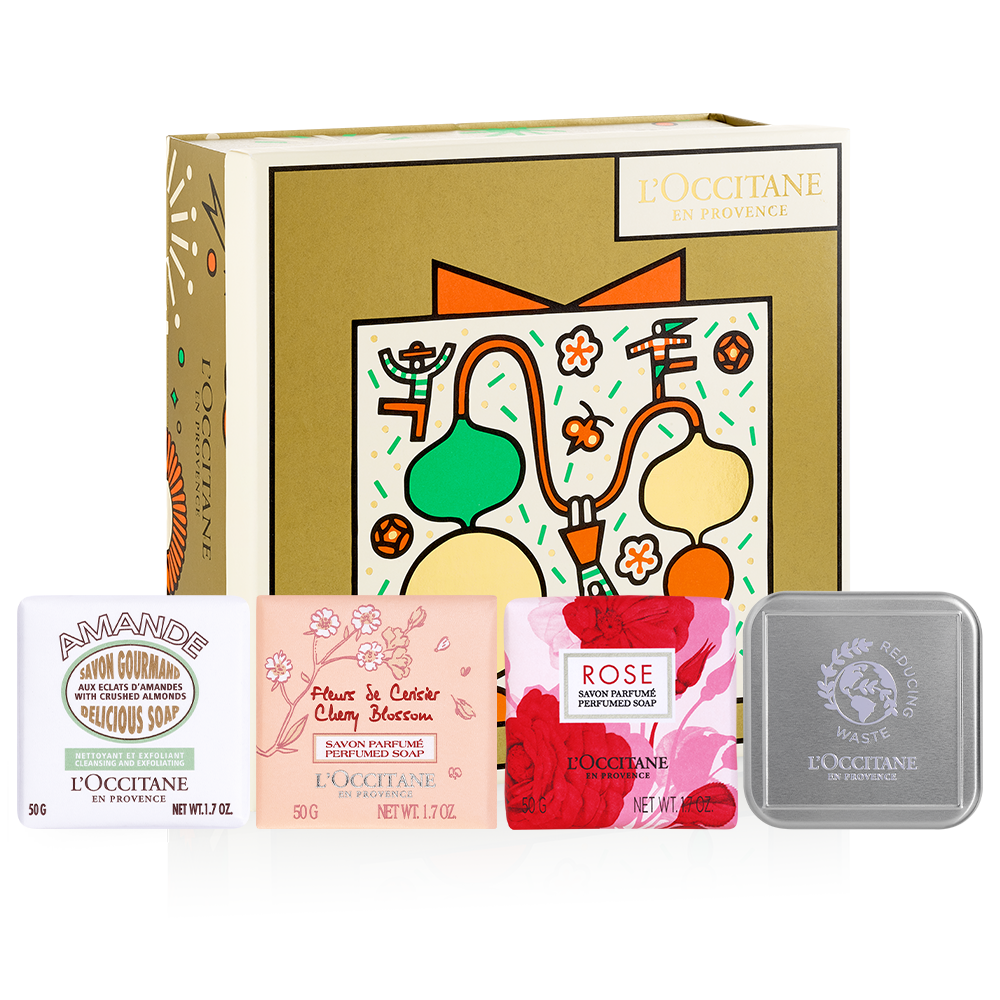 L'Occitane Floral Soap Set for Her