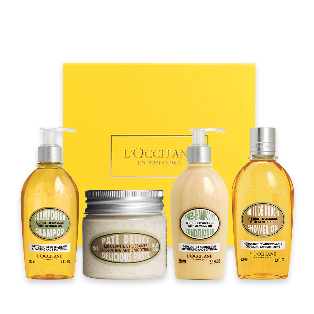 Almond Shower Essentials