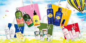 選べる5種の新春ハッピーセット　ベストコスメ受賞の人気アイテムを、5色のミニトートに詰め込んで。